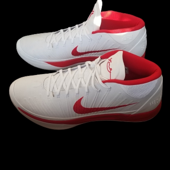 Nike Kobe AD RARE White Red Sneakers Size 18 - Picture 4 of 11